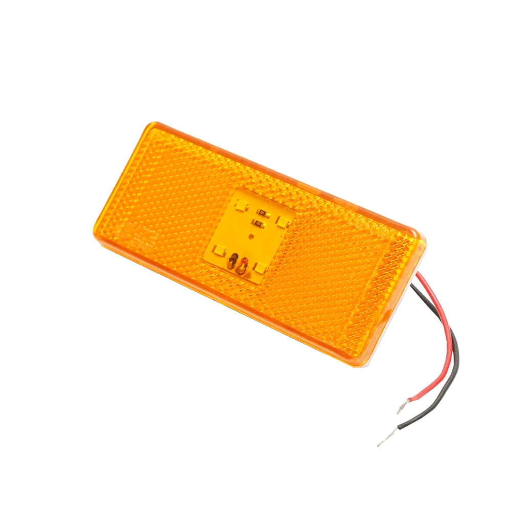 Luce laterale a LED gialla 24V