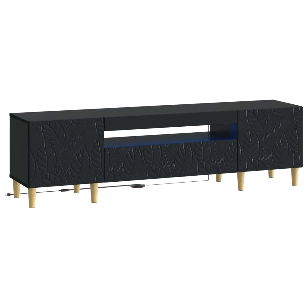 Mobile TV LED DELFT 153 x 35 x 43 cm Nero Legno ingegnerizzato 897126