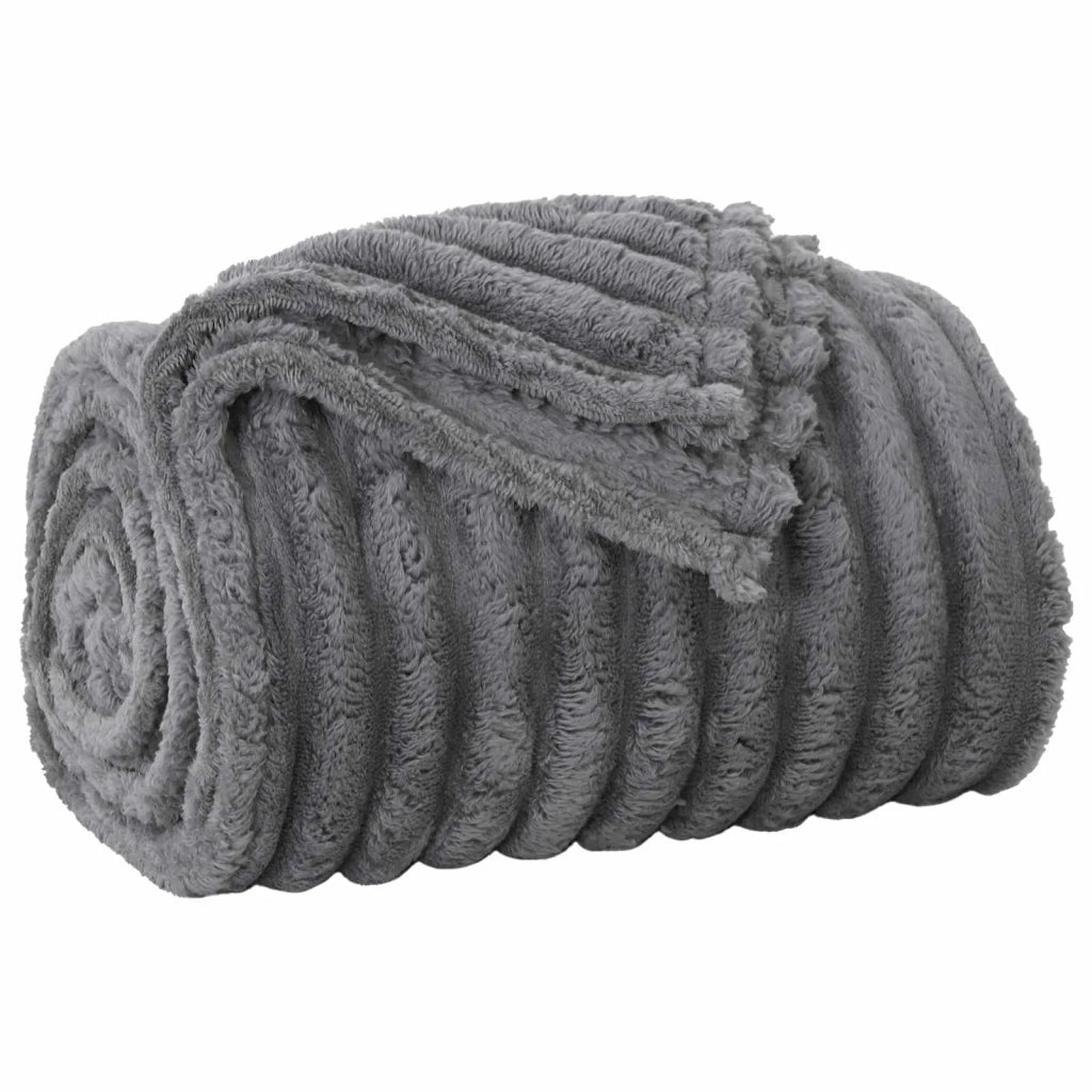 Coperta Grigio scuro 200 x 150 cm Panno 42016830