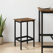 Sgabello da bar Rovere Fumo 40 x 32 x 74 cm 8006149