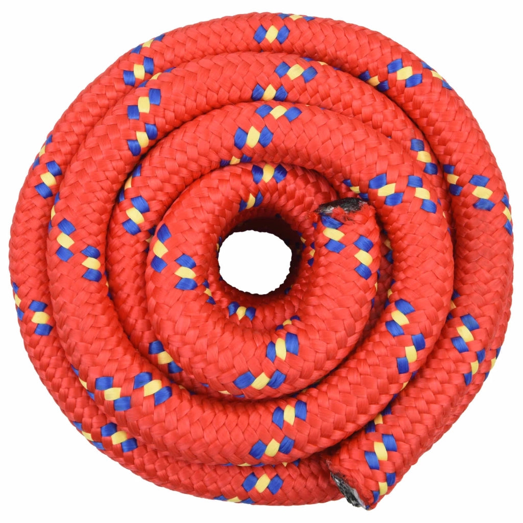 Corda | Fune da Barca 25 m 3 Rosso PP