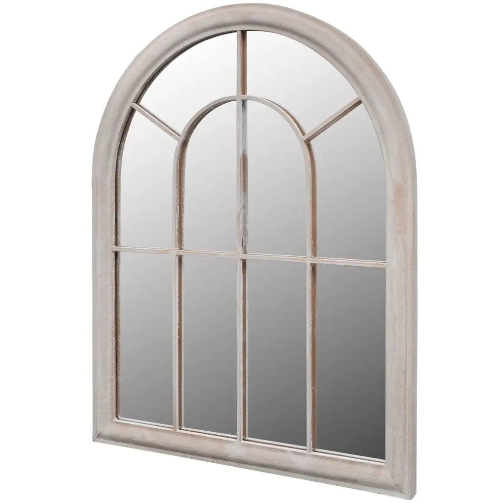 Specchio da Giardino Rustico con Arcata 69x89cm Interni Esterni 41225