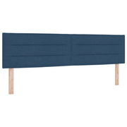 Testiera | Testata LED con strisce LED con Testiera | Testata Blu 180 cm Tessuto