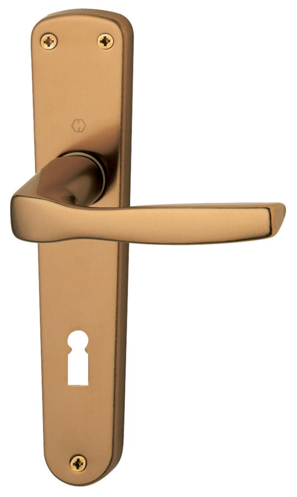 MANIGLIA ALLUMINIO ANODIZZ BRONZO Q. 8/90- GHIDINI PIETRO BOSCO- 5,0 pz