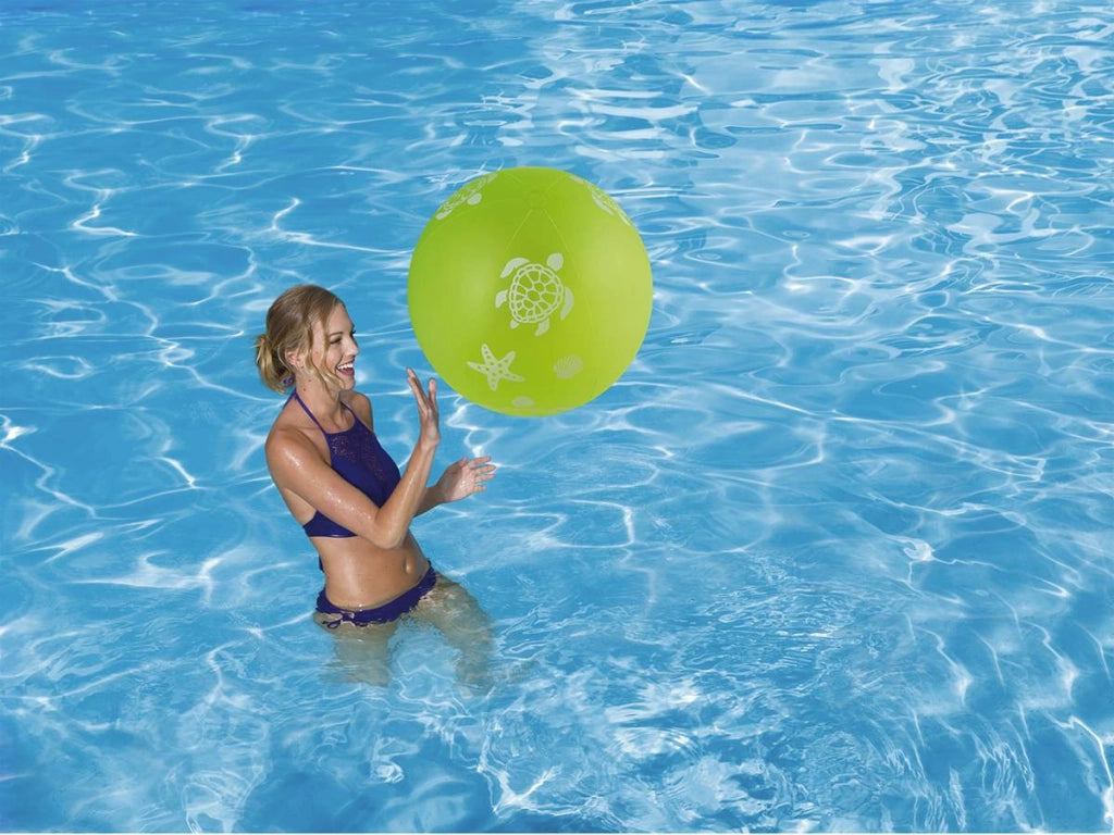 Pallone da spiaggia fosforescente - 62 cm