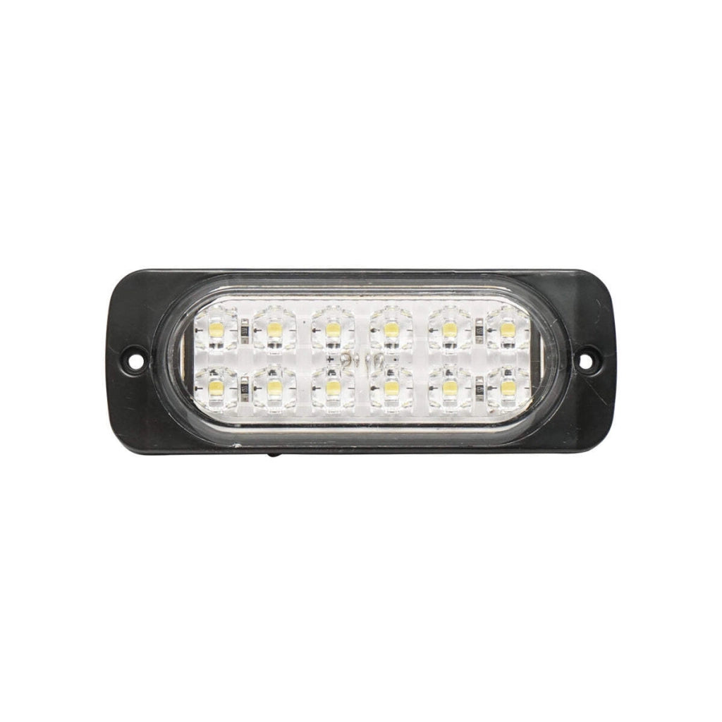 Lampada  laterale con LED bianca, 115 mm, 12-24V, Breckner Germany