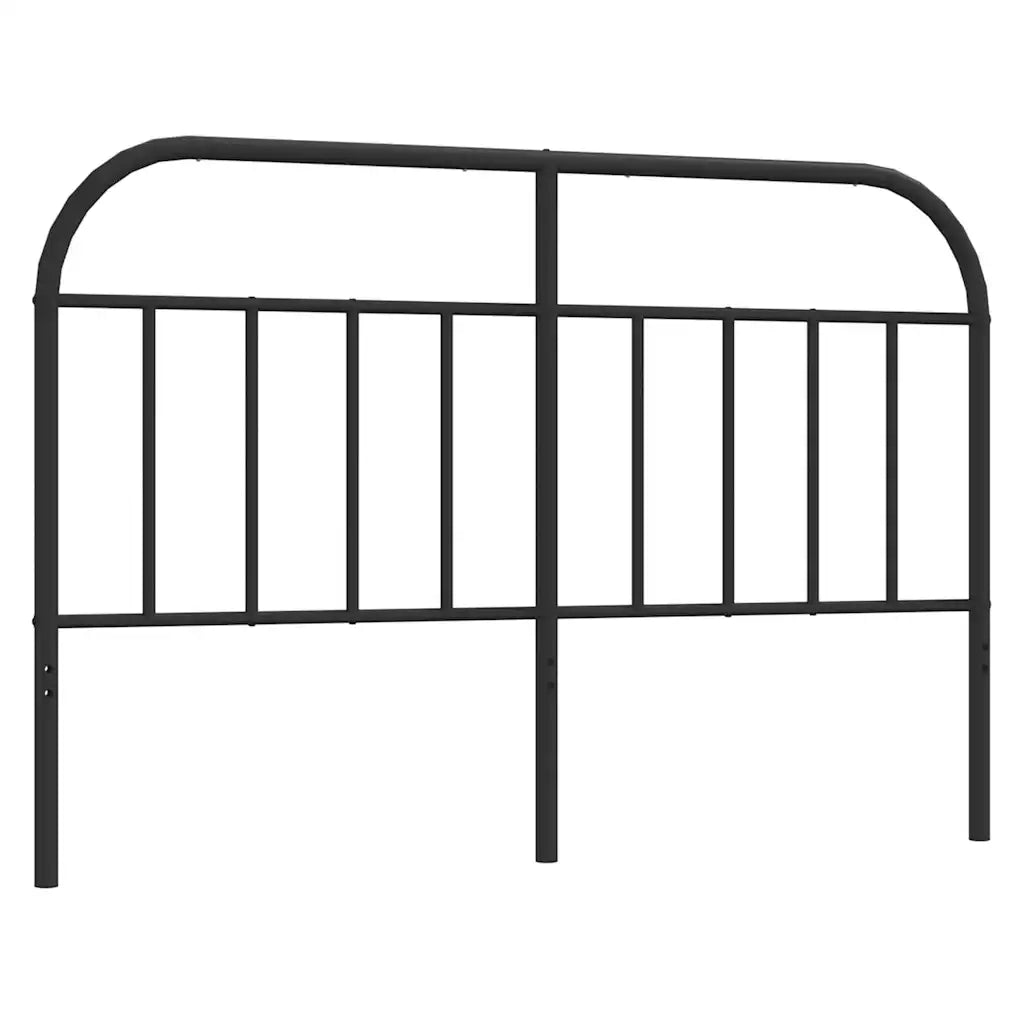 Testiera di Ricambio in Metallo Nero 140 cm 353668