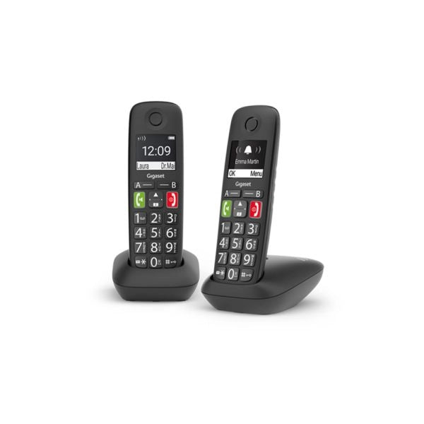 Cordless anziani duo e290 duo ita - SIEE290DUOBK