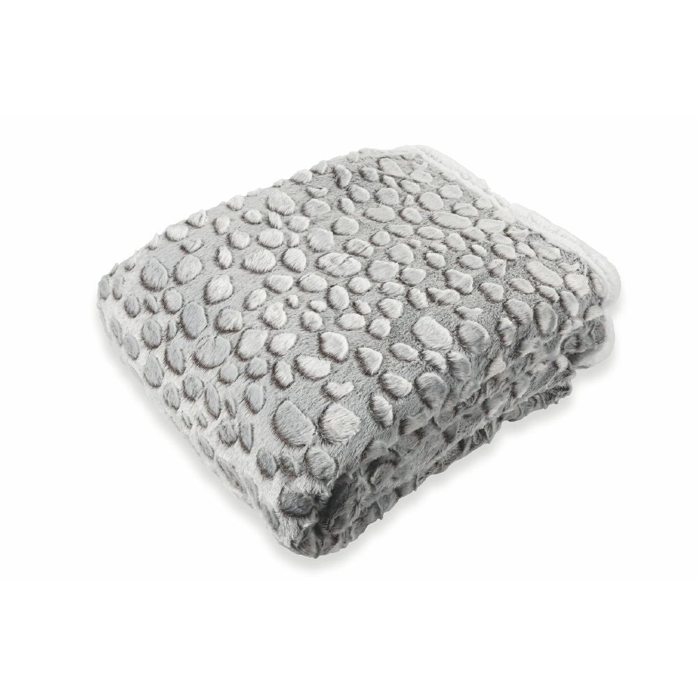 SASSI COPERTA IN POLIESTERE E SHERPA 200X150 CM