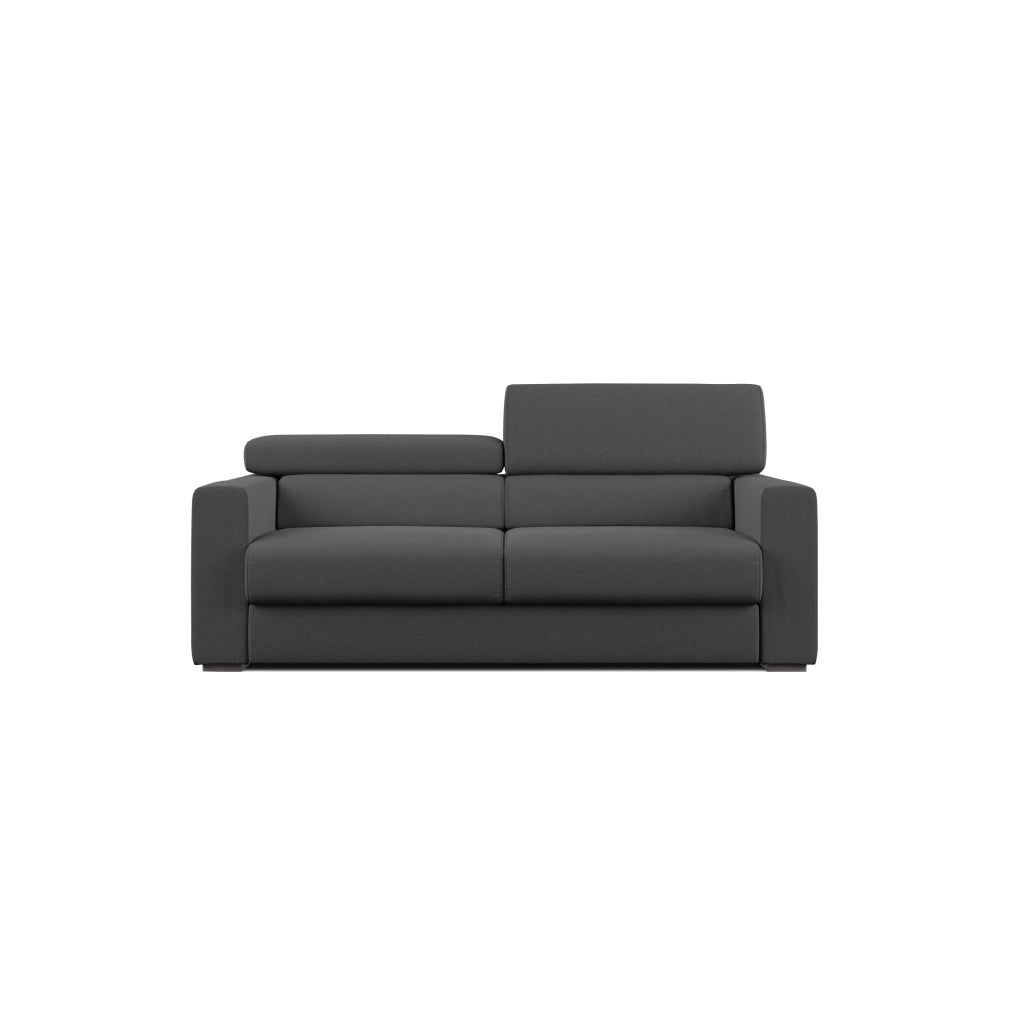Dylan Divano con pouf estraibile 188 cm antracite