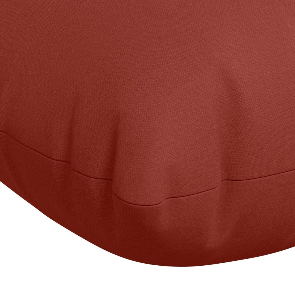 Cuscini per Panchina VIANEN 2 pz 100% Poliestere Rosso 952839