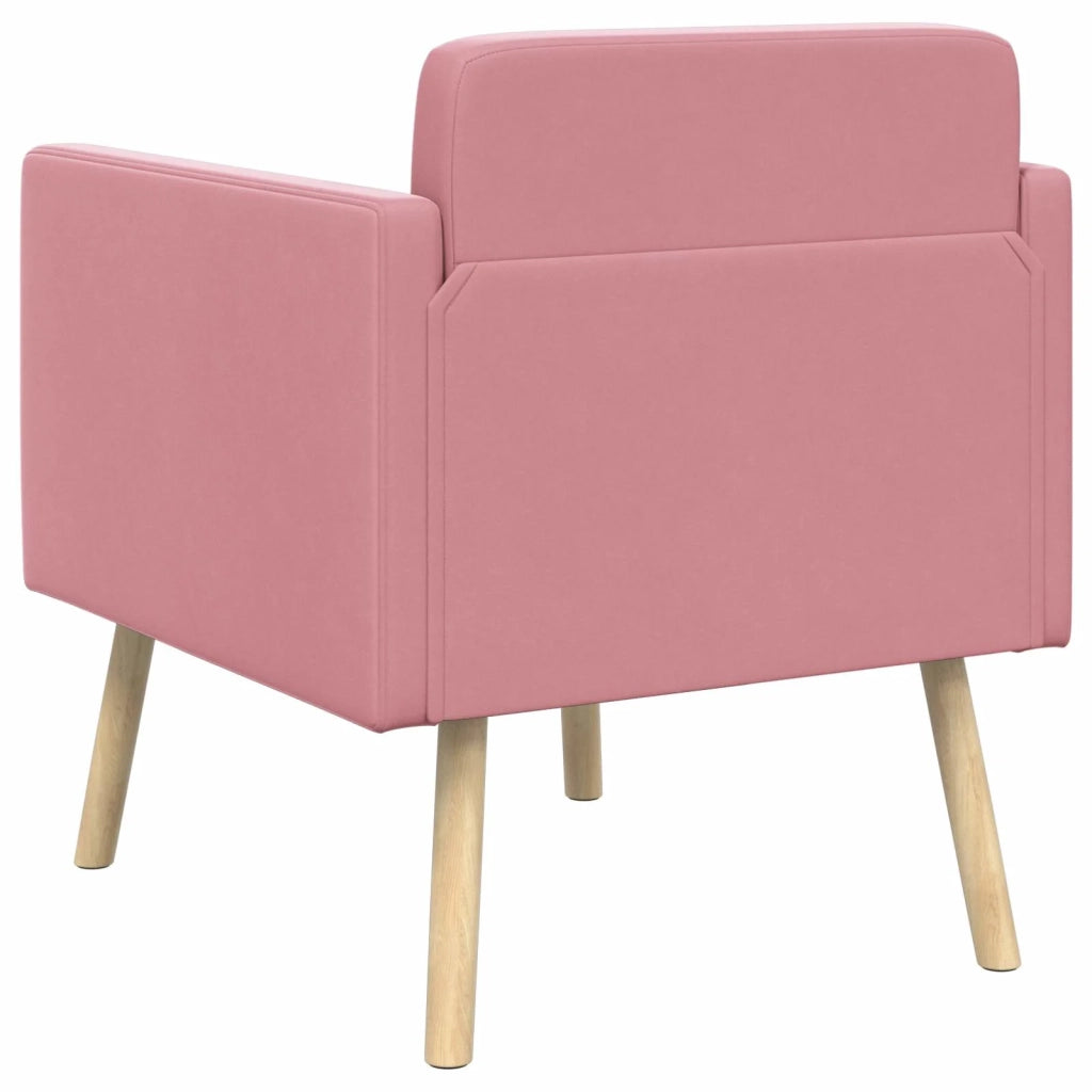 Poltrona decorativa Rosa Velluto 42044799