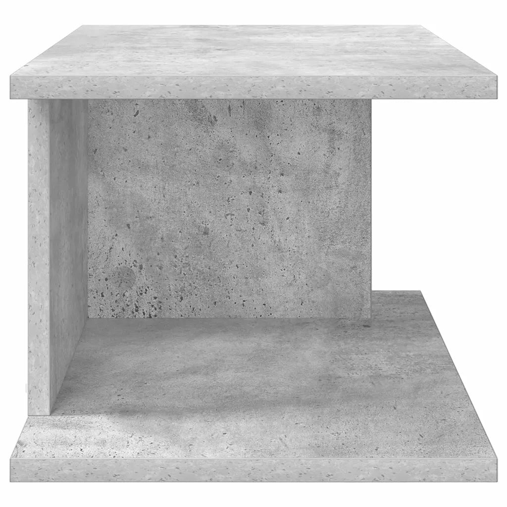 Comodino Grigio cemento 40 x 30 x 25 cm Legno ingegnerizzato 891174
