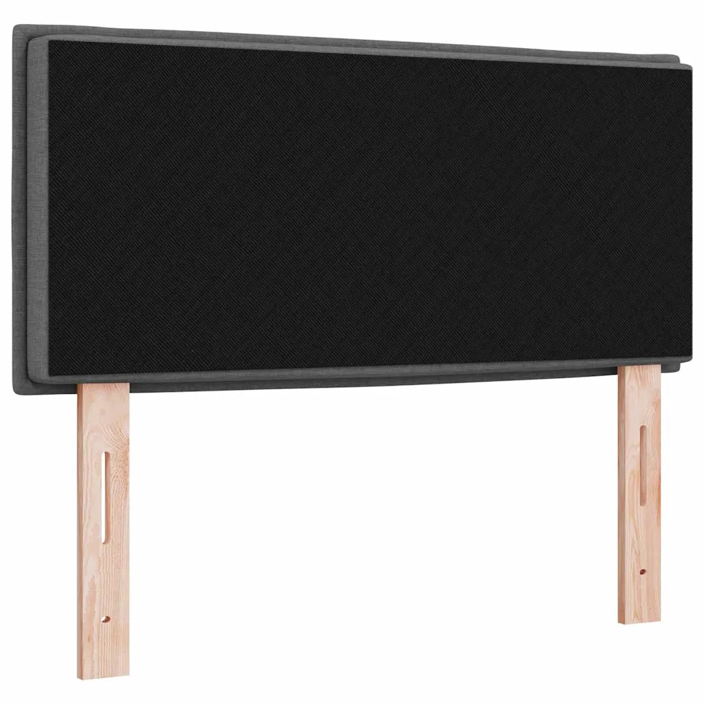 Testiera | Testata Grigio scuro 80 cm Tessuto
