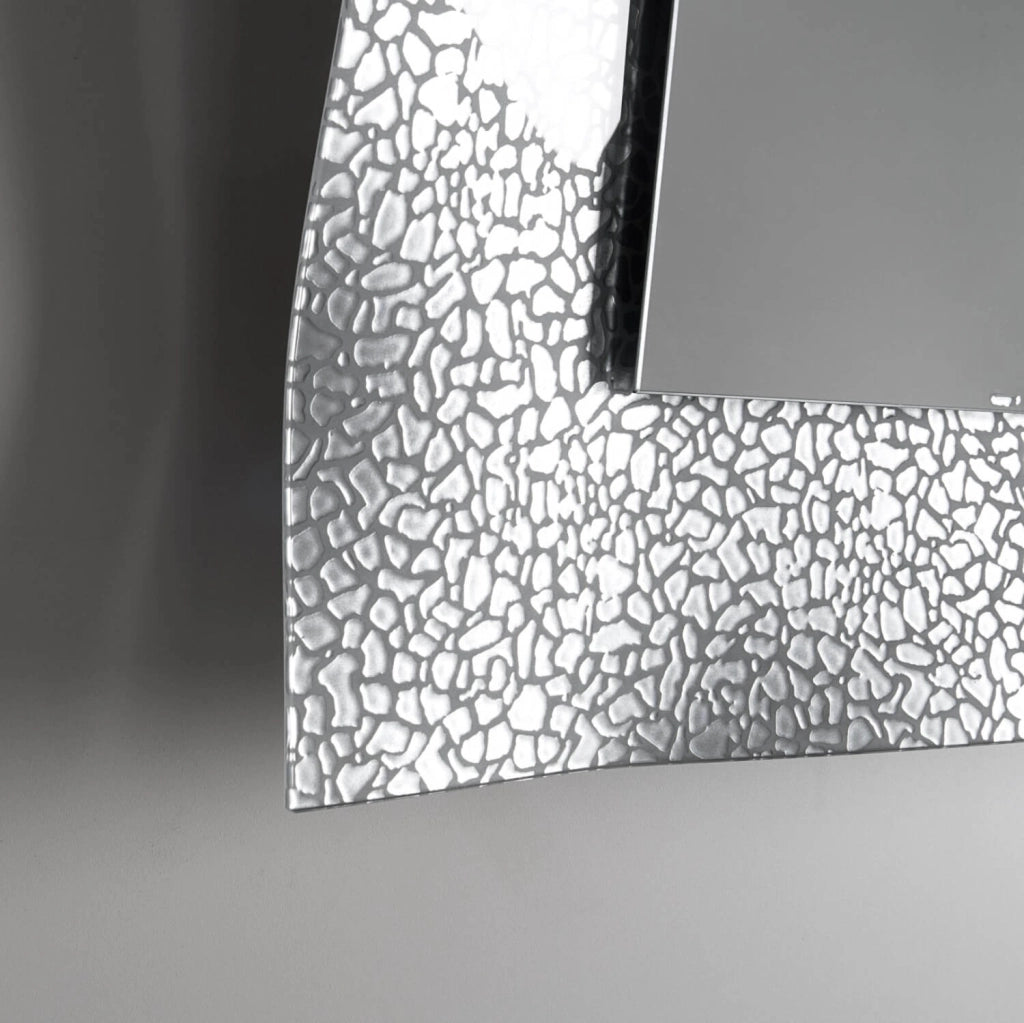 Specchio in 70x4,3x90cm TFT Trasparente Grigio