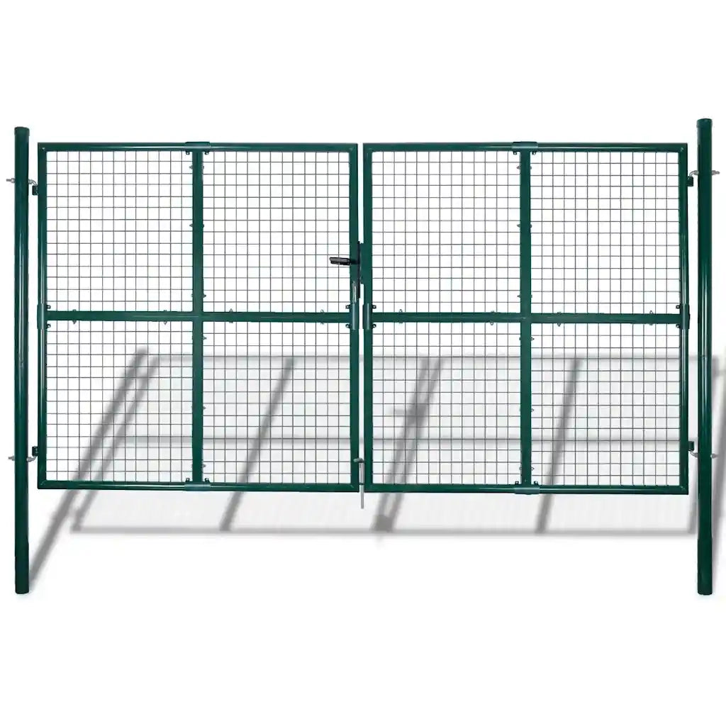 Cancello per Recinzione a doppia Porta 300x150 cm 142025