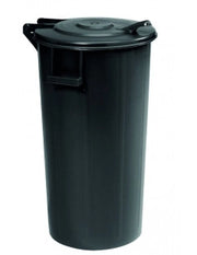 Bidone con coperchio a cerniera 60 litri