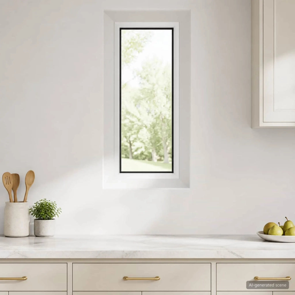 Finestra della cantina Colore interno Bianco RISOR 30 x 70 cm 42047978