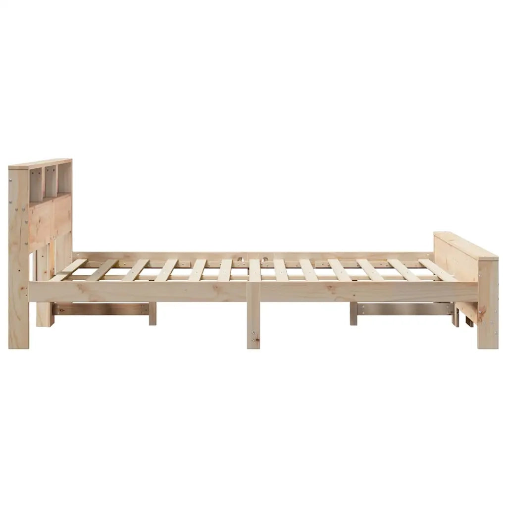 Letto matrimoniale | Letto per adulti | Struttura del letto Marrone 120 x 190 cm Legno multistrato