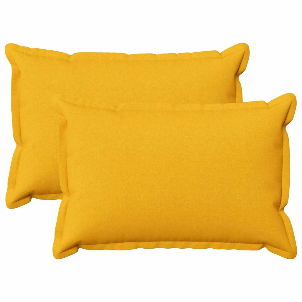 Cuscino con cuscino HOUTEN 2 pz Giallo Chiaro Lino 935801