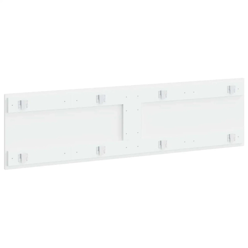 Testiera da Muro ARNHEM Bianco Legno ingegnerizzato 896705