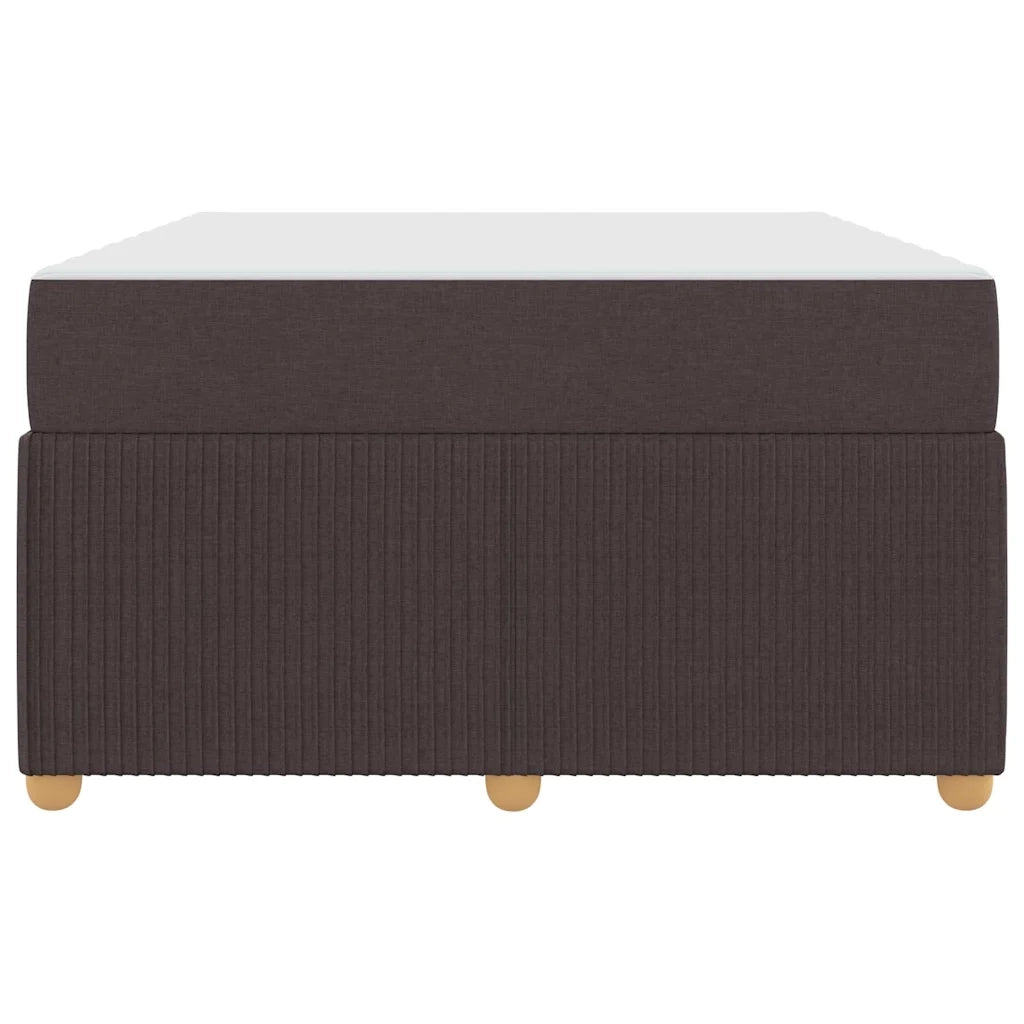 Letto matrimoniale | Letto per adulti | Struttura del letto Marrone Scuro 120 x 200 cm Tessuto