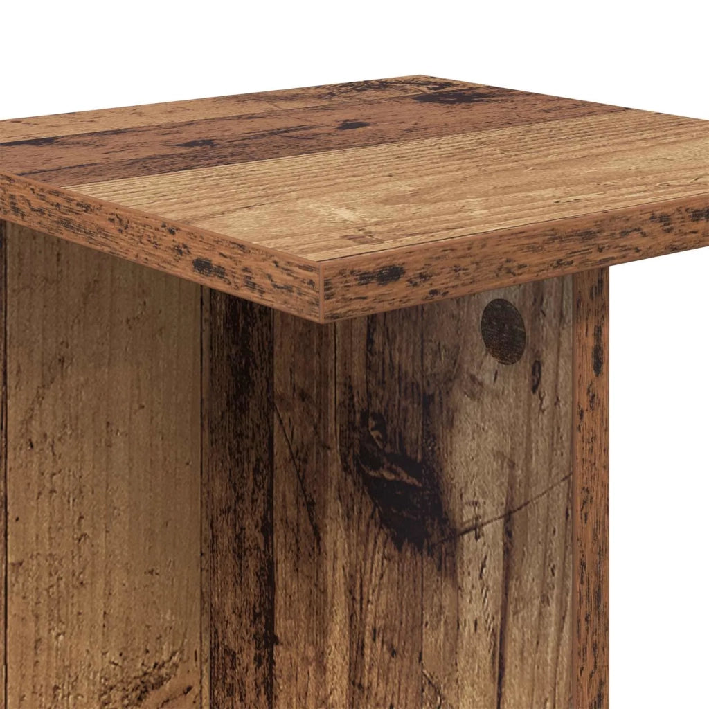 Supporto per piante Legno antico 25 x 25,5 x 40,5 cm 899686