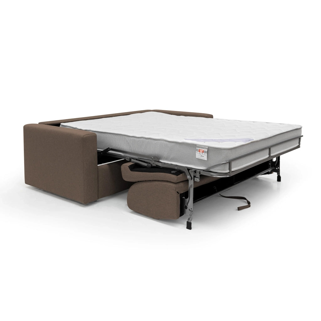 Kansas Divano letto matrimoniale H20 impermeabile 192 cm  marrone