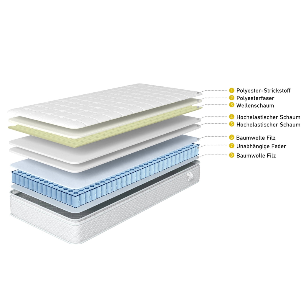 Letto imbottito con contenitore 90x200 cm in velluto beige, LED integrato e prese USB Type-C
