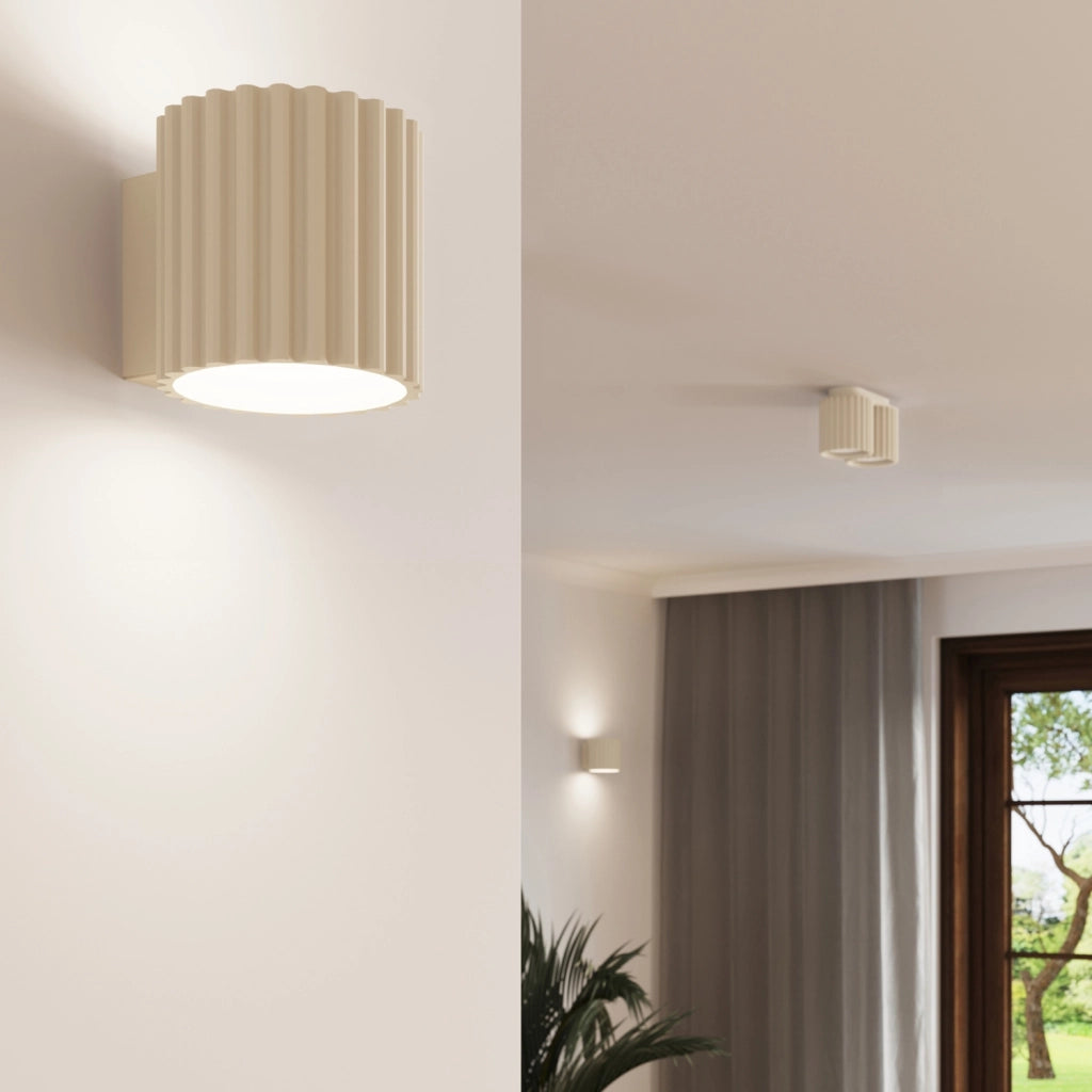 Lampada da soffitto AURA 2 beige GU10