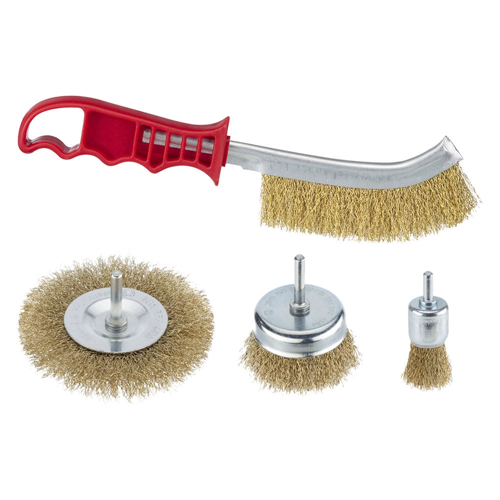 Set Spazzole Miste Pg 4 Pezzi