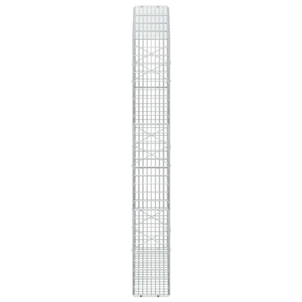Gabione con Filo da 3,5 mm e Rete da 5x2,5 cm 100x20x150 cm 3461684