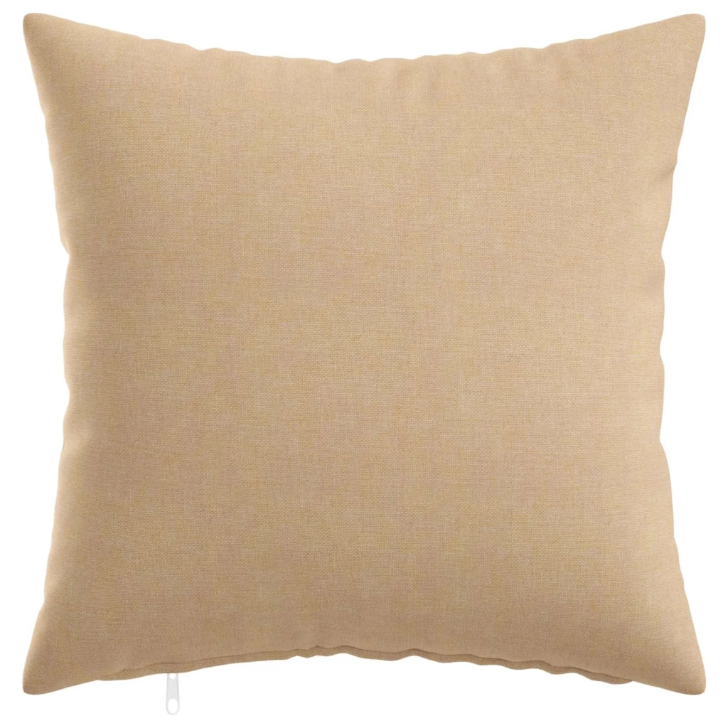 Federa 2 pz HEERLEN Crema 35 x 35 cm Tessuto 907999