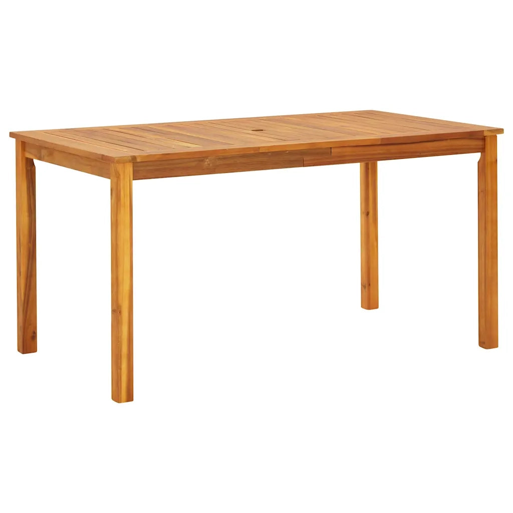Set da Pranzo per Giardino 5 pcs Grigio