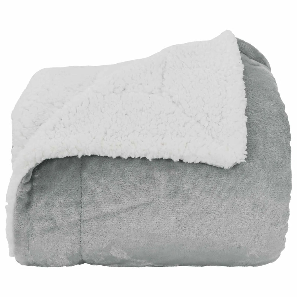Coperta Grigio 240 x 270 cm Panno 42016988