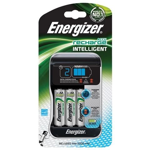 Caricabatterie e batterie energizer 7638900398373 accu recharge pro 4x - 103230