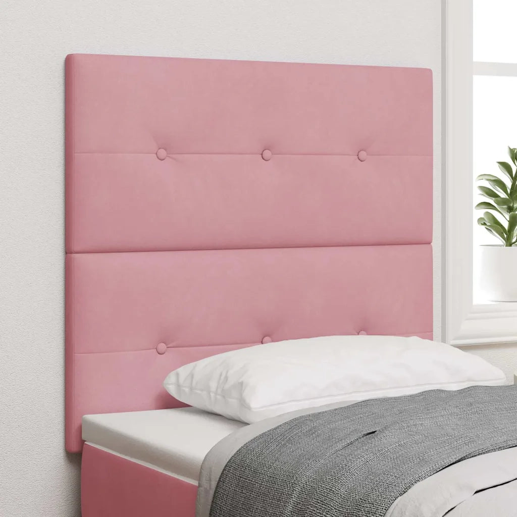 Testiera Rosa 100 cm Velluto 3337820