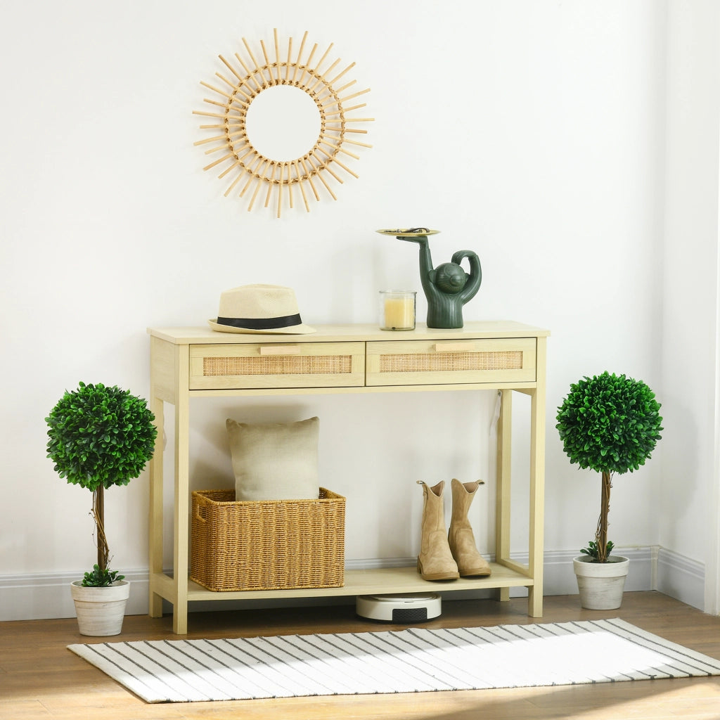 Set 2 Piante Finte Alberi di Bosso per Interni ed Esterni con Vaso ¨C Minimal ¨C ?28x60cm