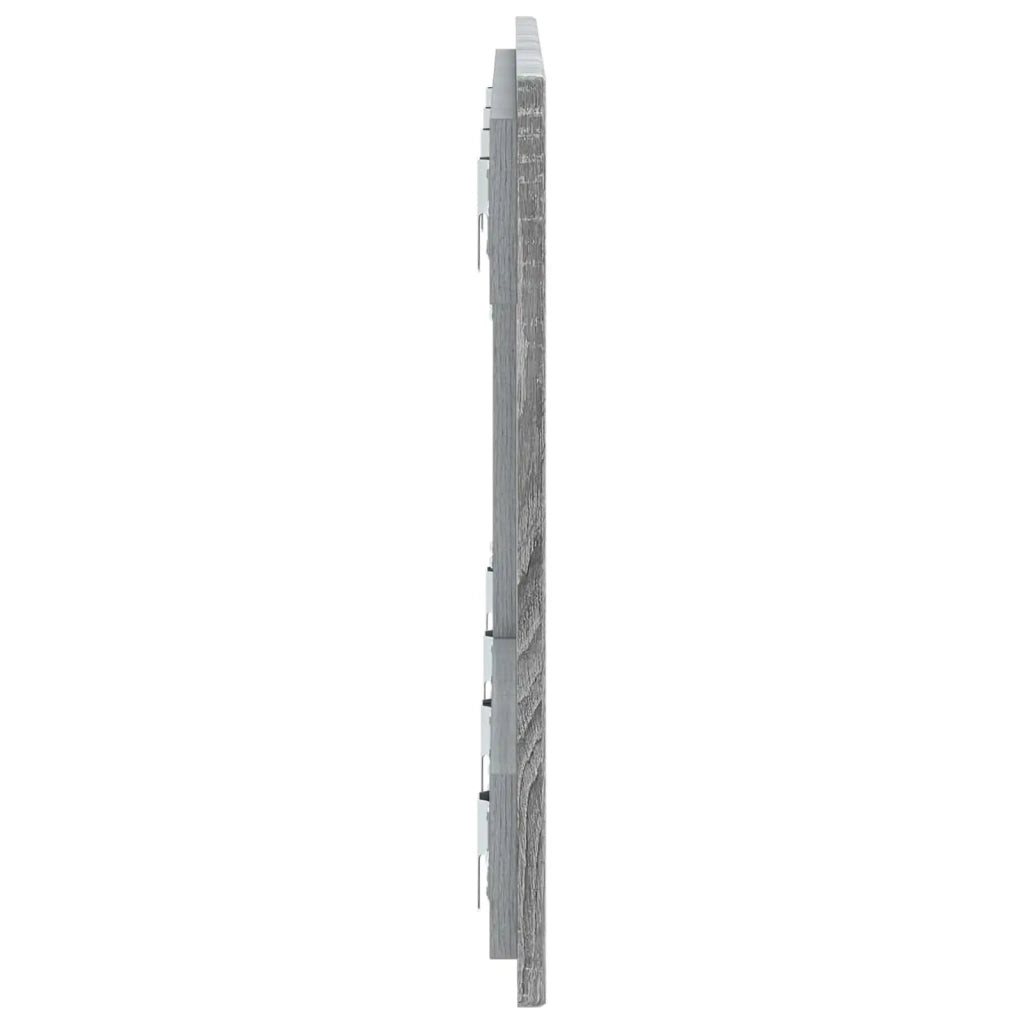 Testiera da Muro EDE Sonoma grigio Legno ingegnerizzato 896071