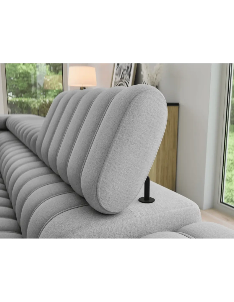 Divano ad angolo collezione KANEDOJO colore Grigio