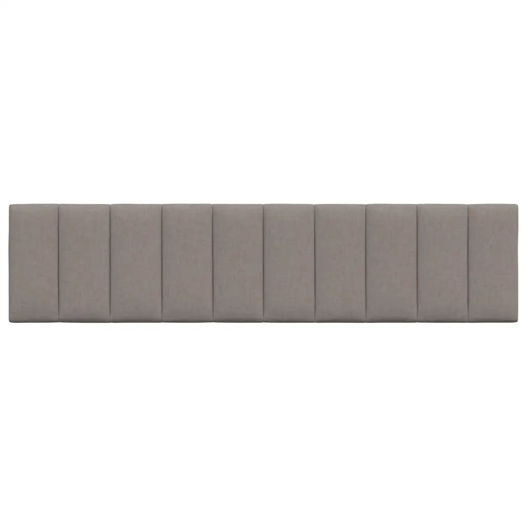 Coussin de tête de lit Hanko taupe 200 cm tissu