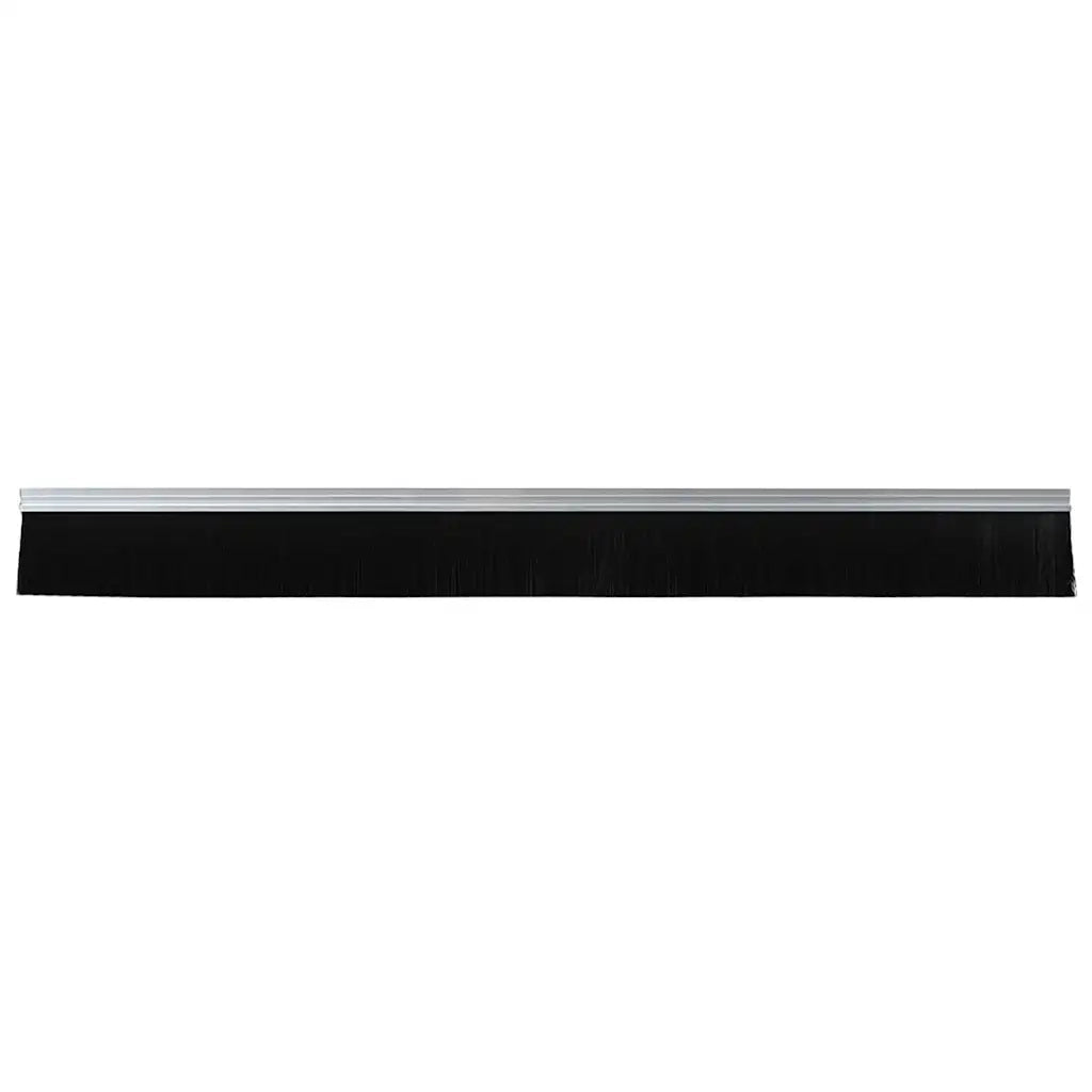 Spazzole per porte autoadesive 6 pcs Argento 100 cm 42019468