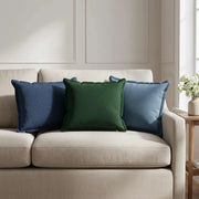 Cuscino con cuscino HOUTEN 2 pz Blu Lino 932129