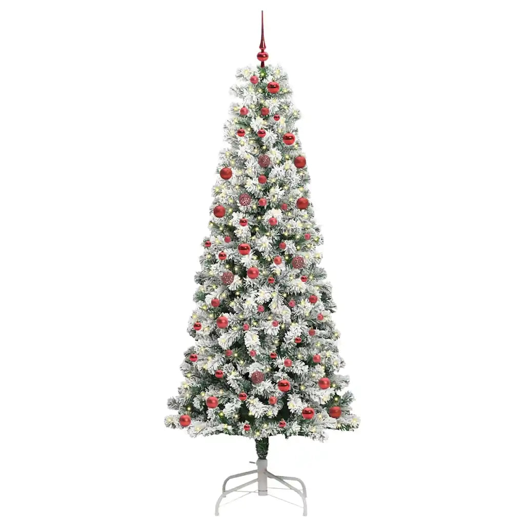 Albero di Natale Artificiale con Rami Pieghevoli 210 cm 3395604
