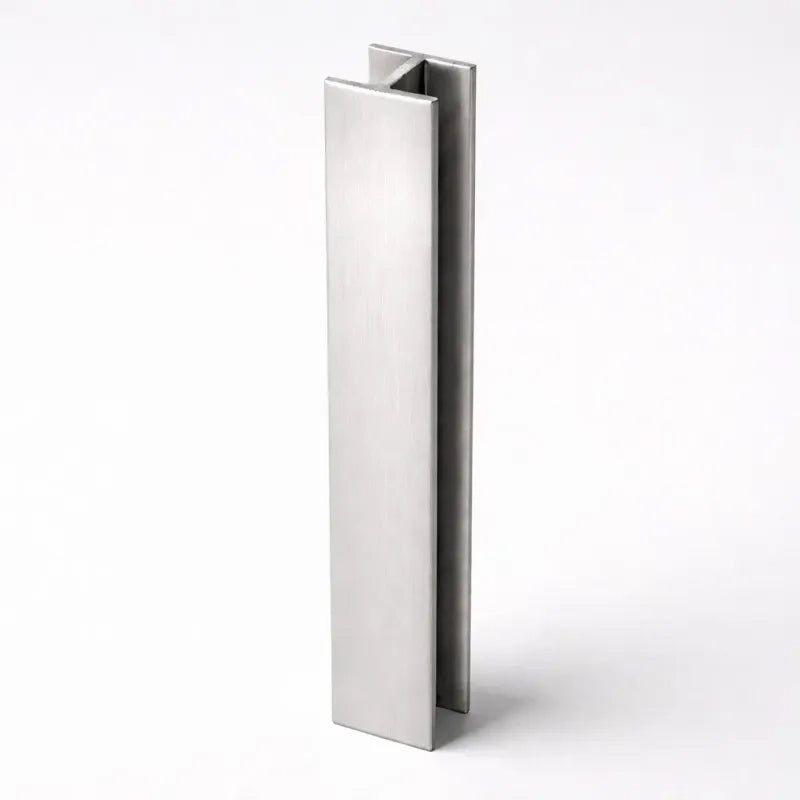 GIUNZIONI PER ZOCCOLO CUCINA CONFEZIONE DA 4 PEZZI H 10 CM INOX