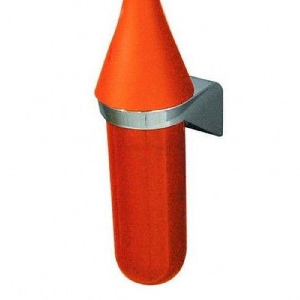 Portascopino sospeso arancio