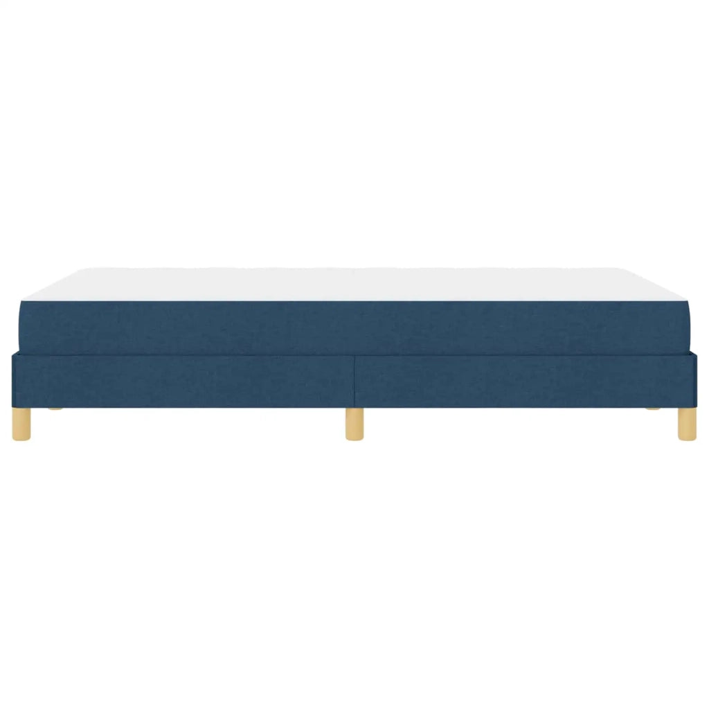 Letto a molle con materasso Blu 120 x 190 cm Tessuto 3398555