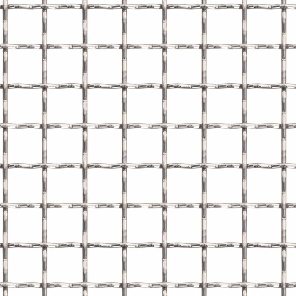 Rete per schermatura 120 x 200 cm 3 Mesh Argento 42039641