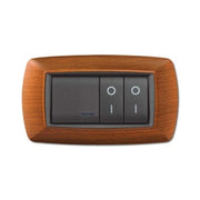 PLACCA LIFE LIVING PLAST LEGNO CHIARO 4P
