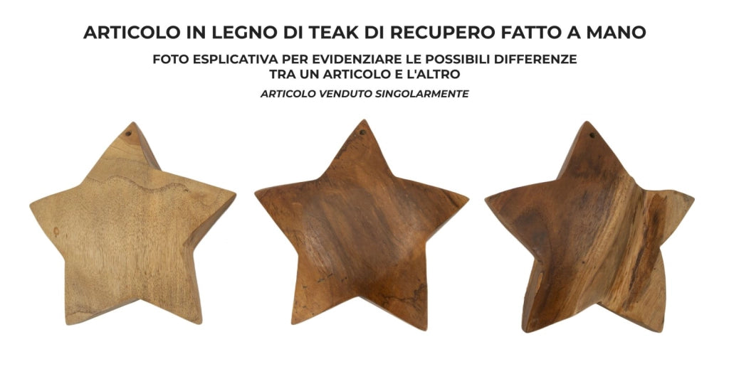 Decorazione Bintang da Appendere 19x5 cm